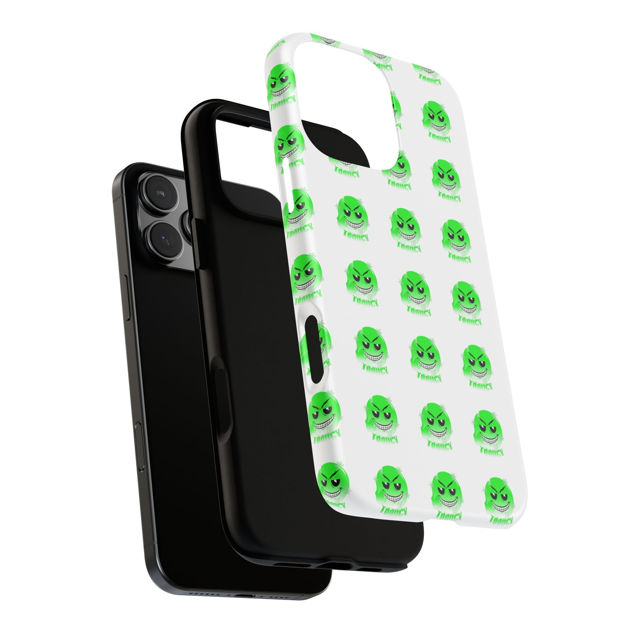 Tooiicy Green Face Phone Case Printify
