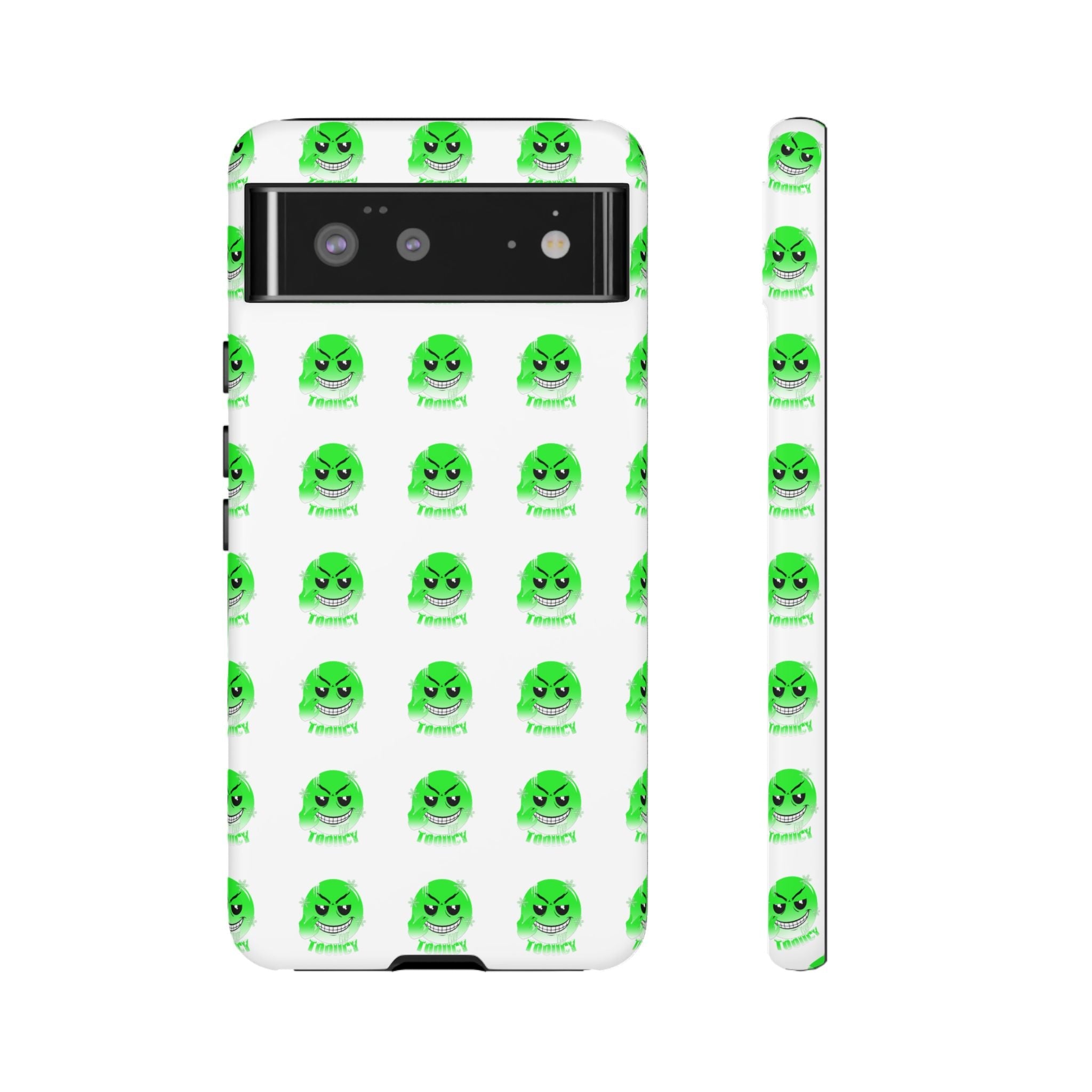 Tooiicy Green Face Phone Case Printify