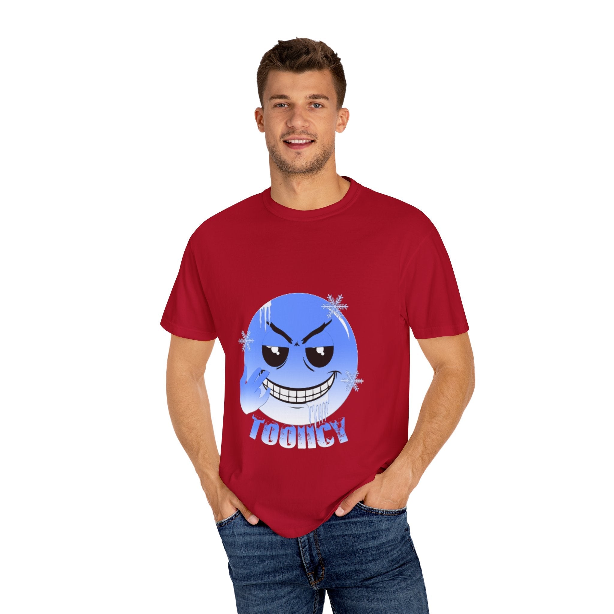 Tooiicy Blue Face T-shirt Printify