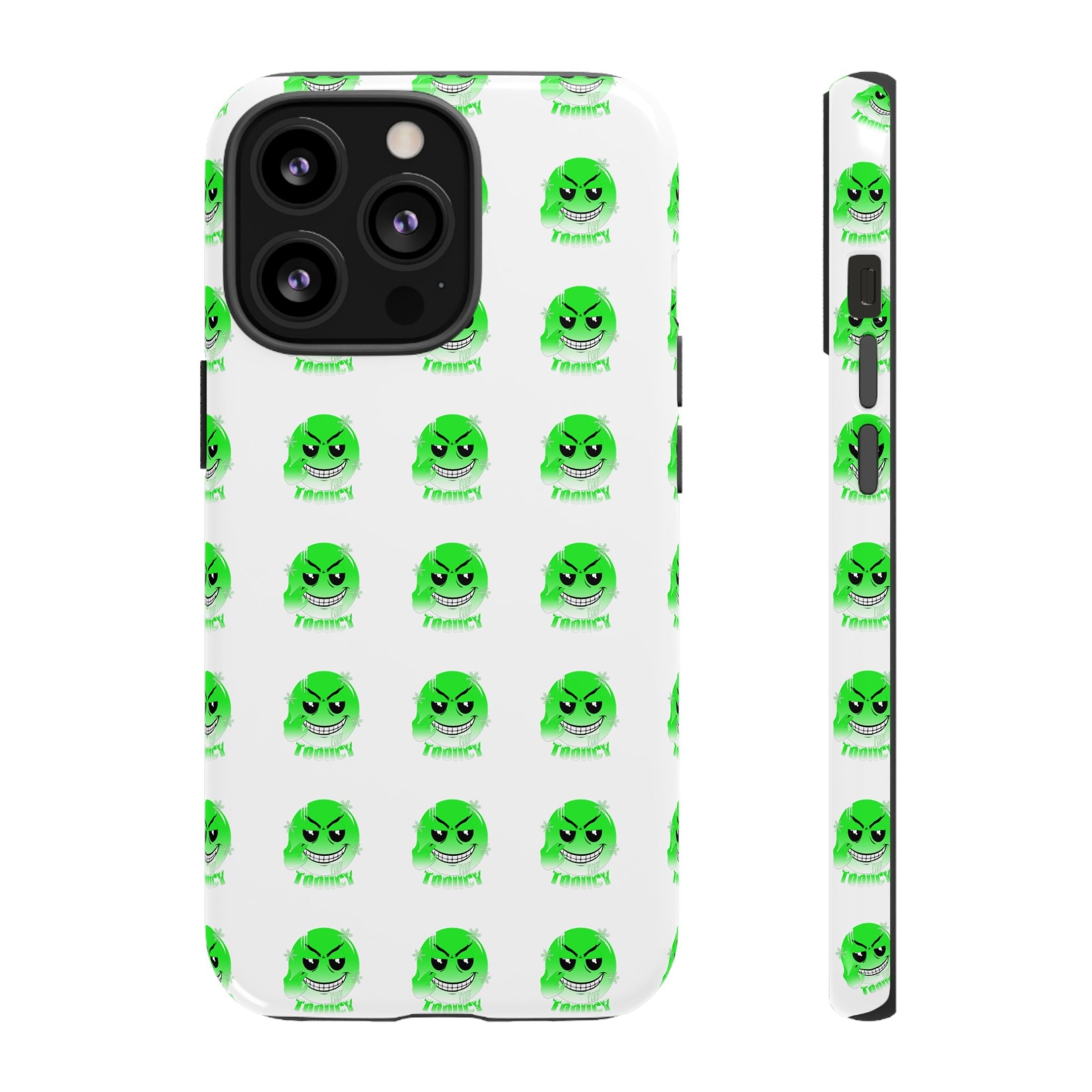 Tooiicy Green Face Phone Case Printify