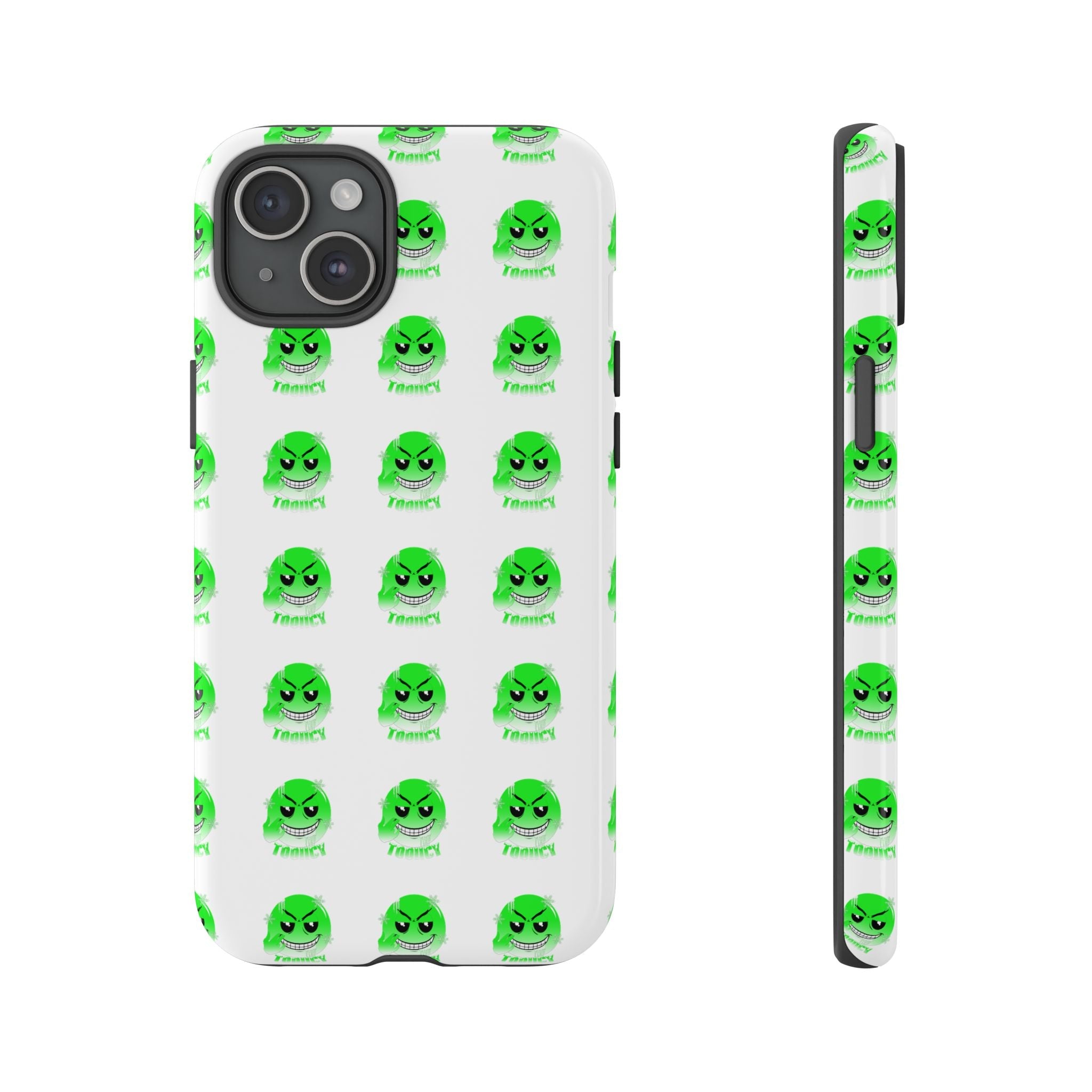 Tooiicy Green Face Phone Case Printify