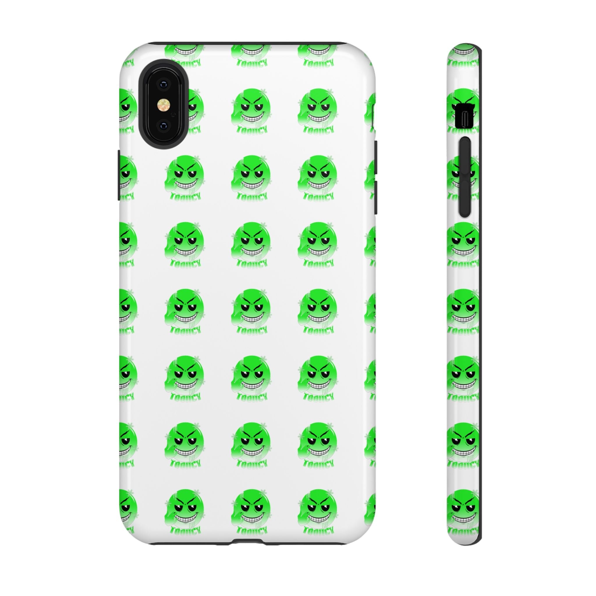 Tooiicy Green Face Phone Case Printify