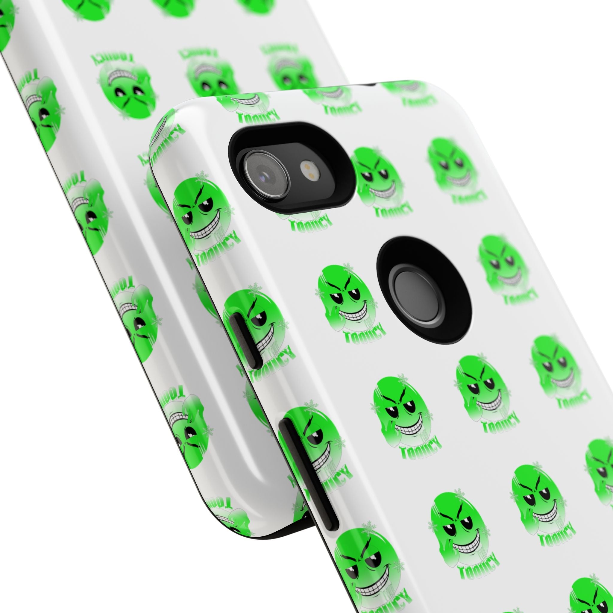 Tooiicy Green Face Phone Case Printify