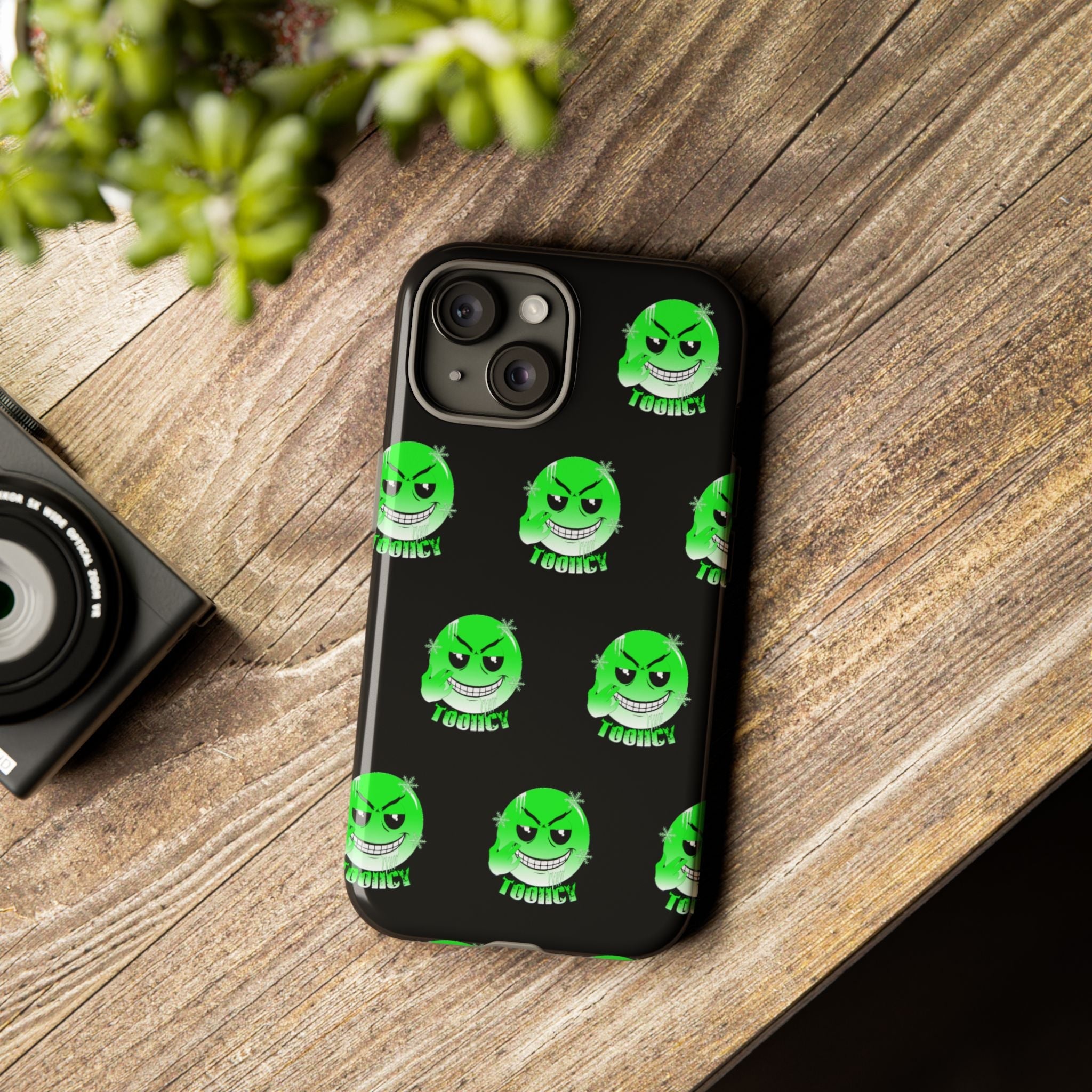 Phone Case - Green Face Tooiicy Design Printify