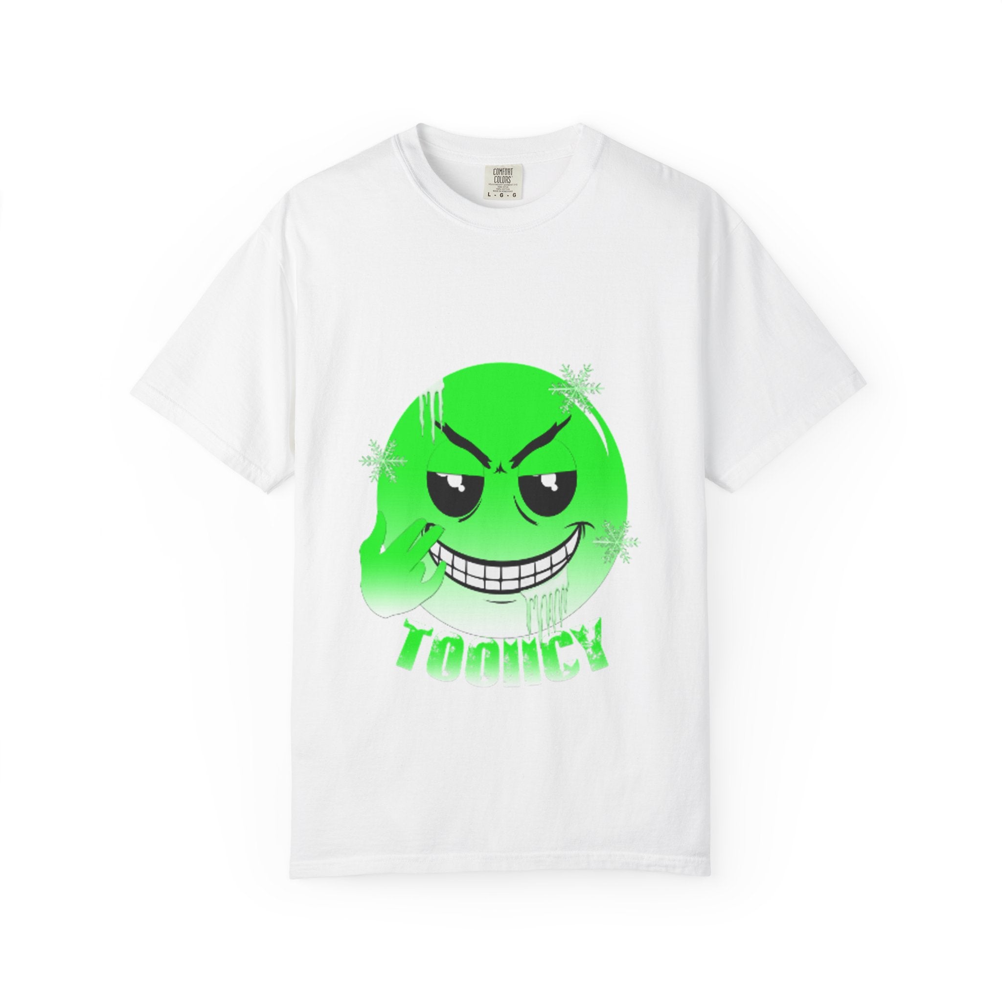 Tooiicy Green Face T-shirt Printify