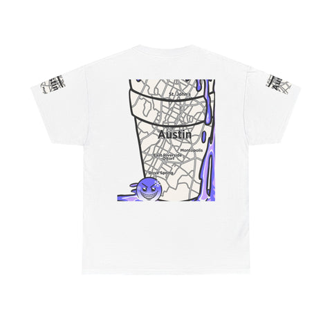 Austin Texas Map Texas Tea Shirt from Tooiicy Clothing Printify