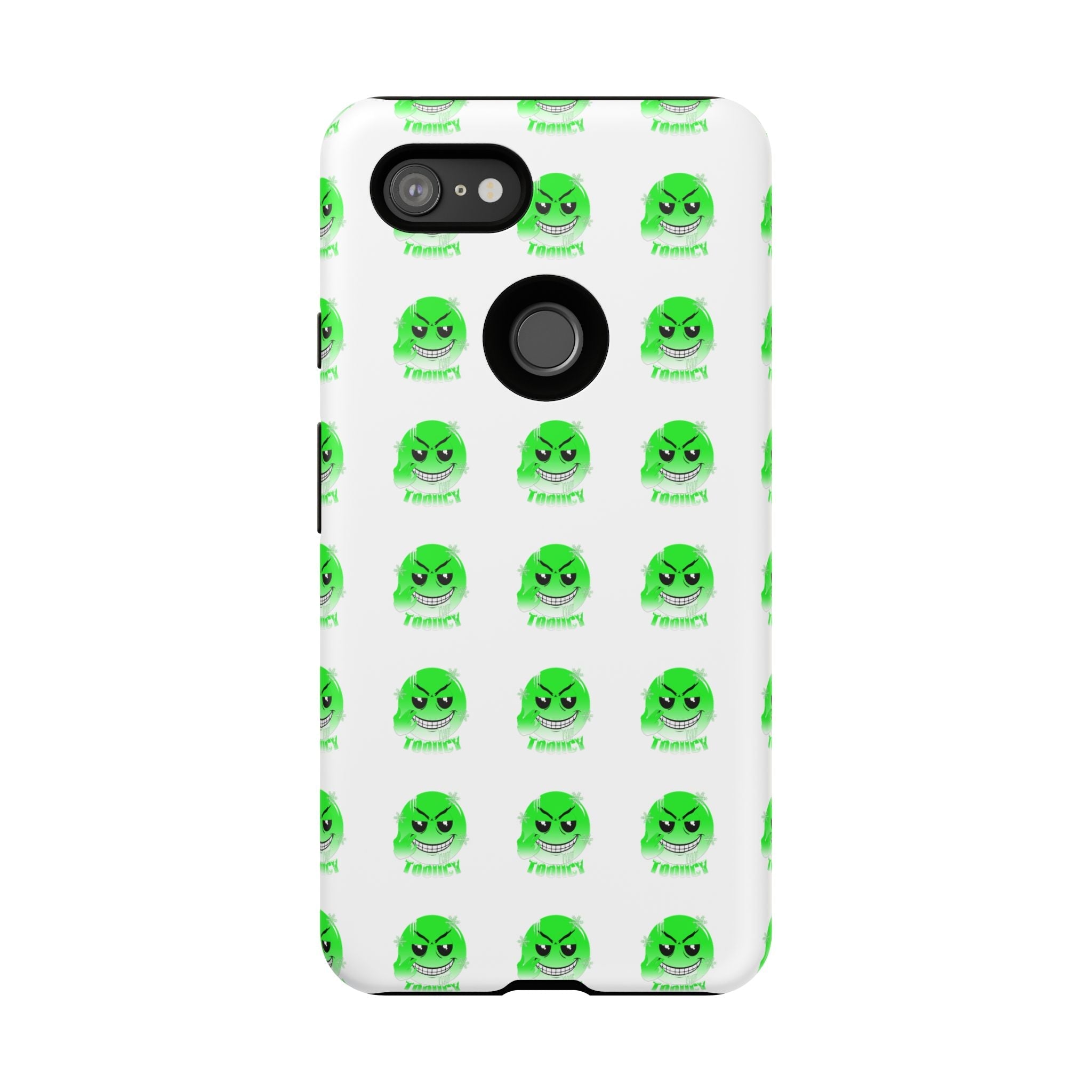 Tooiicy Green Face Phone Case Printify