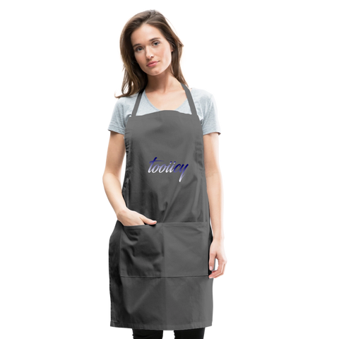 Adjustable Apron - charcoal