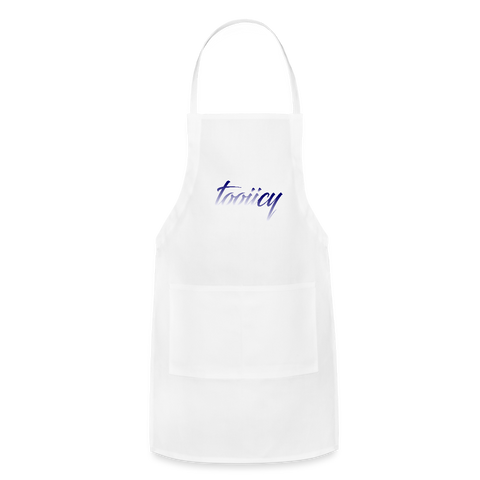 Adjustable Apron - white