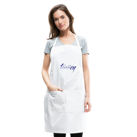 Adjustable Apron - white