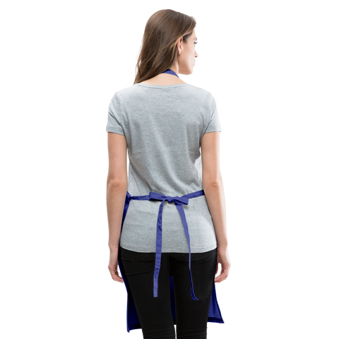 Adjustable Apron - royal blue