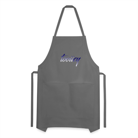 Adjustable Apron - charcoal