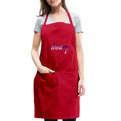 Adjustable Apron - red