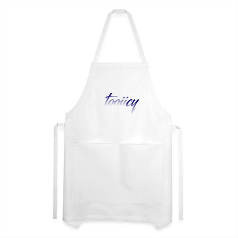 Adjustable Apron - white