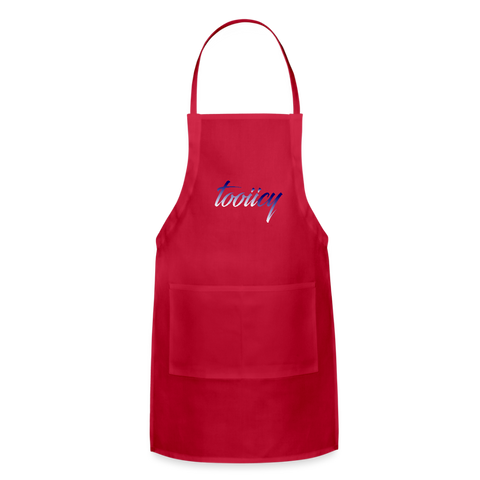 Adjustable Apron - red