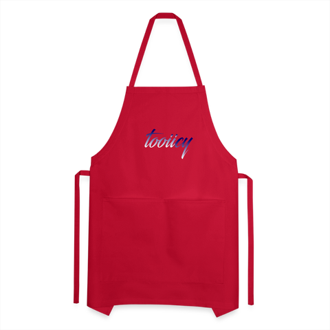 Adjustable Apron - red