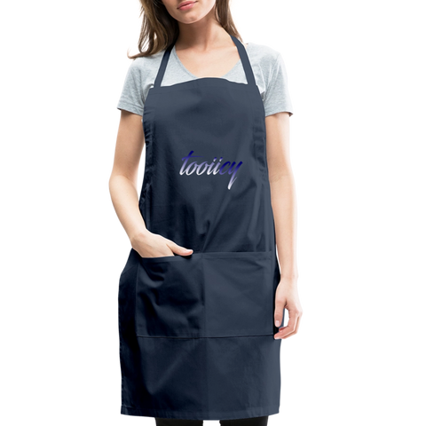 Adjustable Apron - navy