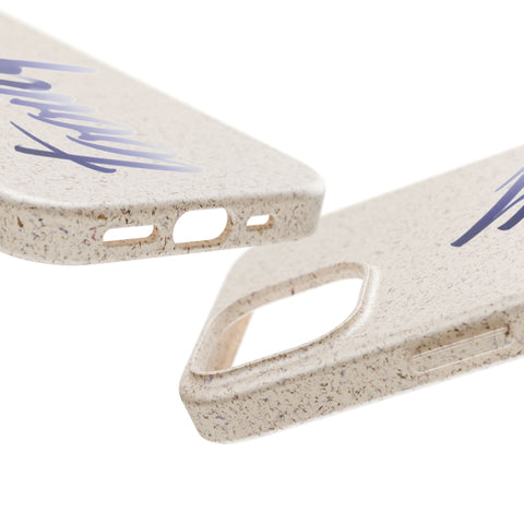 Eco-Friendly Biodegradable Phone Case - 'Tooiicy' Design