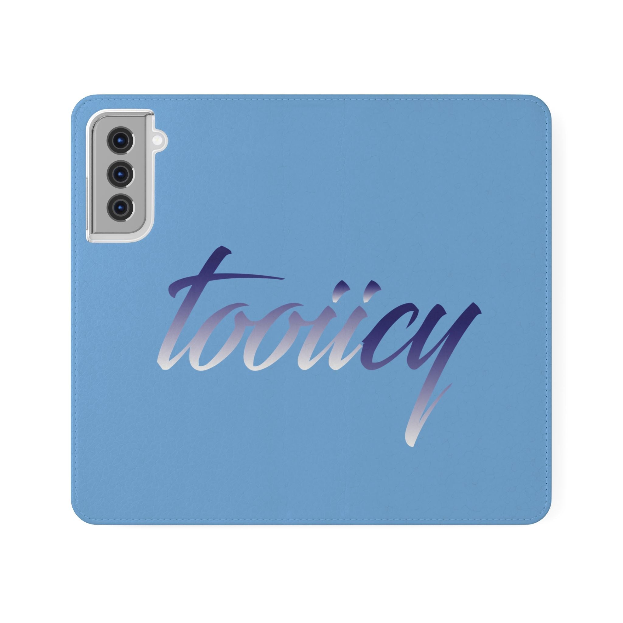 Stylish Flip Case with 'Tooiicy Design for Smartphones Printify