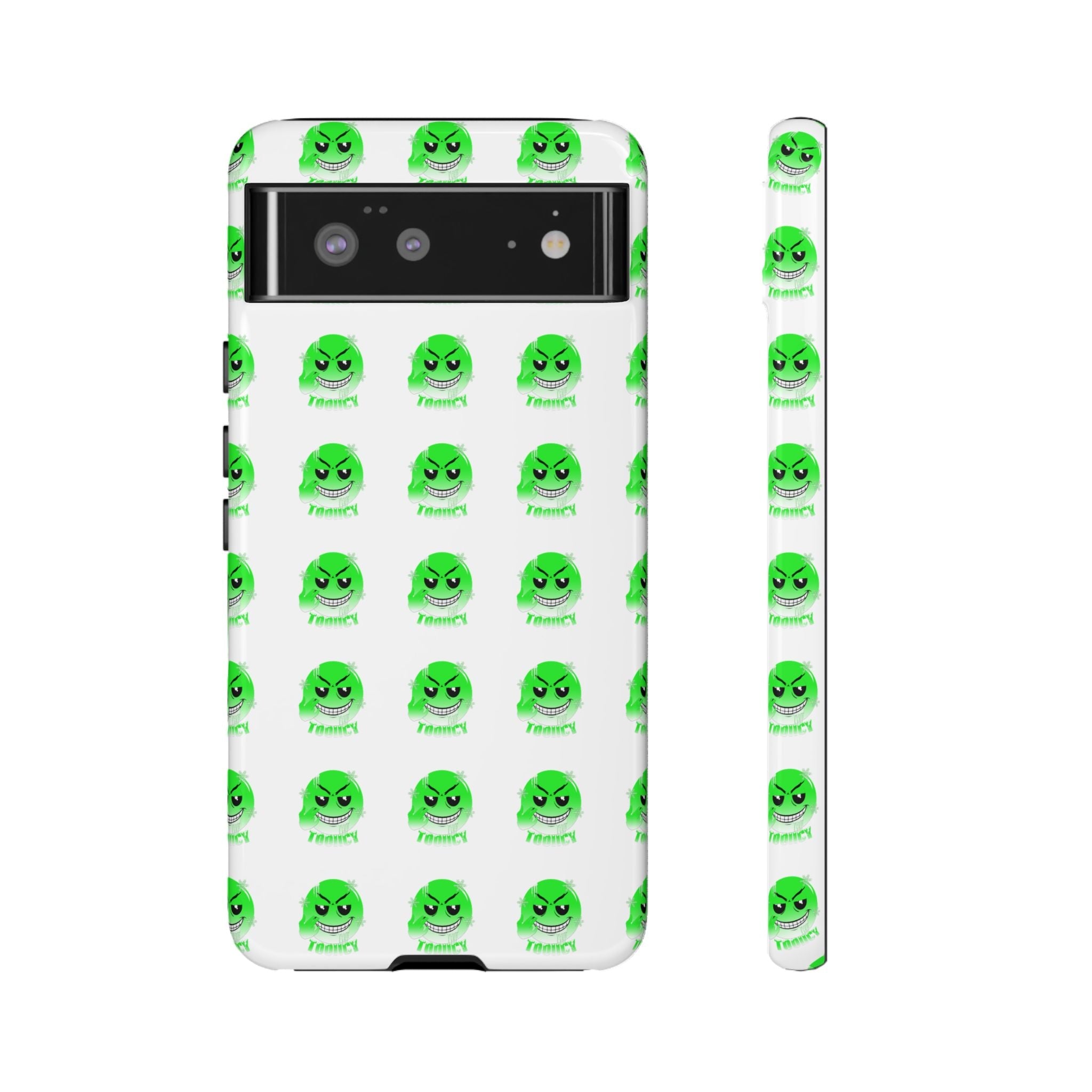 Tooiicy Green Face Phone Case Printify