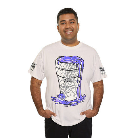 Austin Texas Map Texas Tea Shirt from Tooiicy Clothing Printify