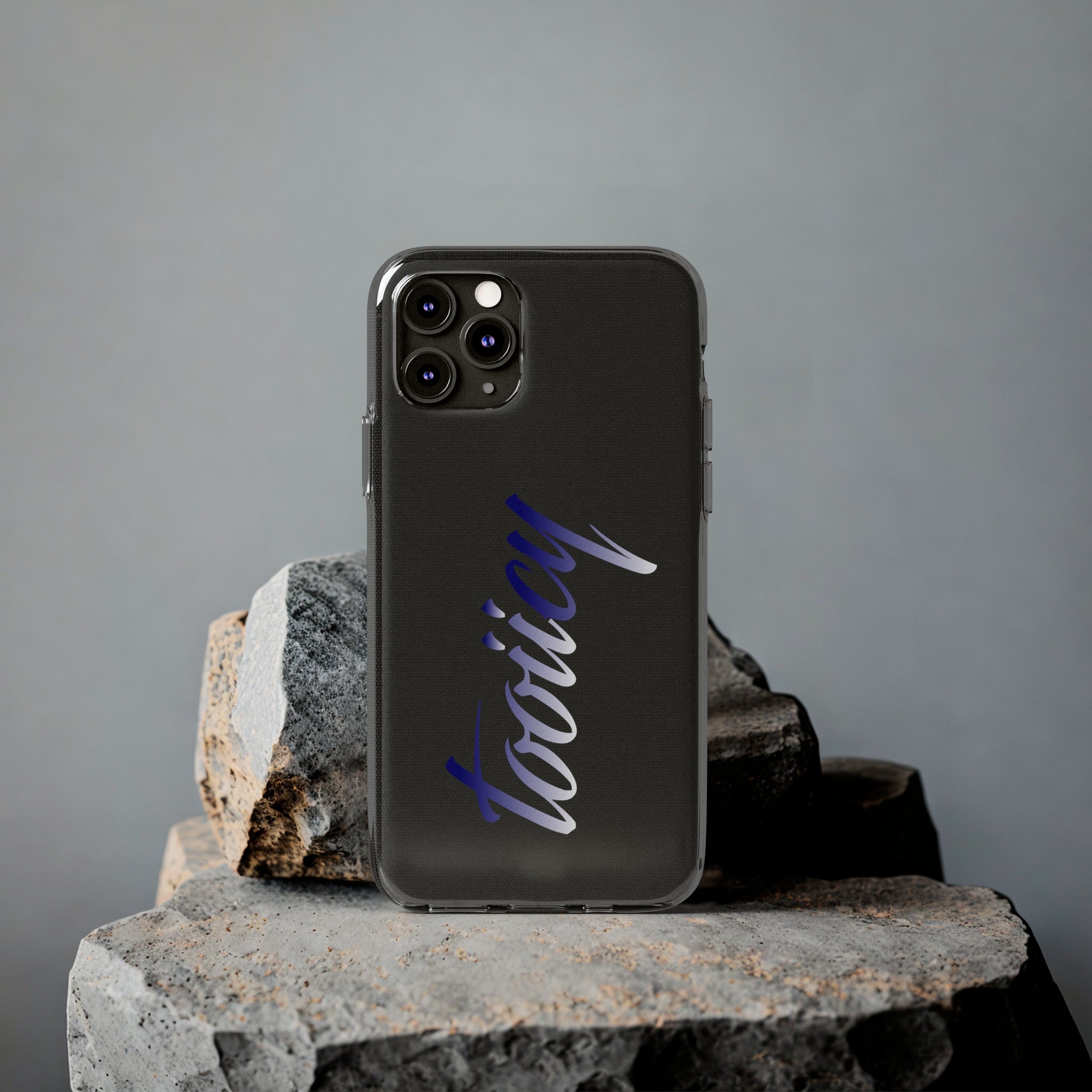 Stylish Phone Case - 'Tooiicy' Design Printify