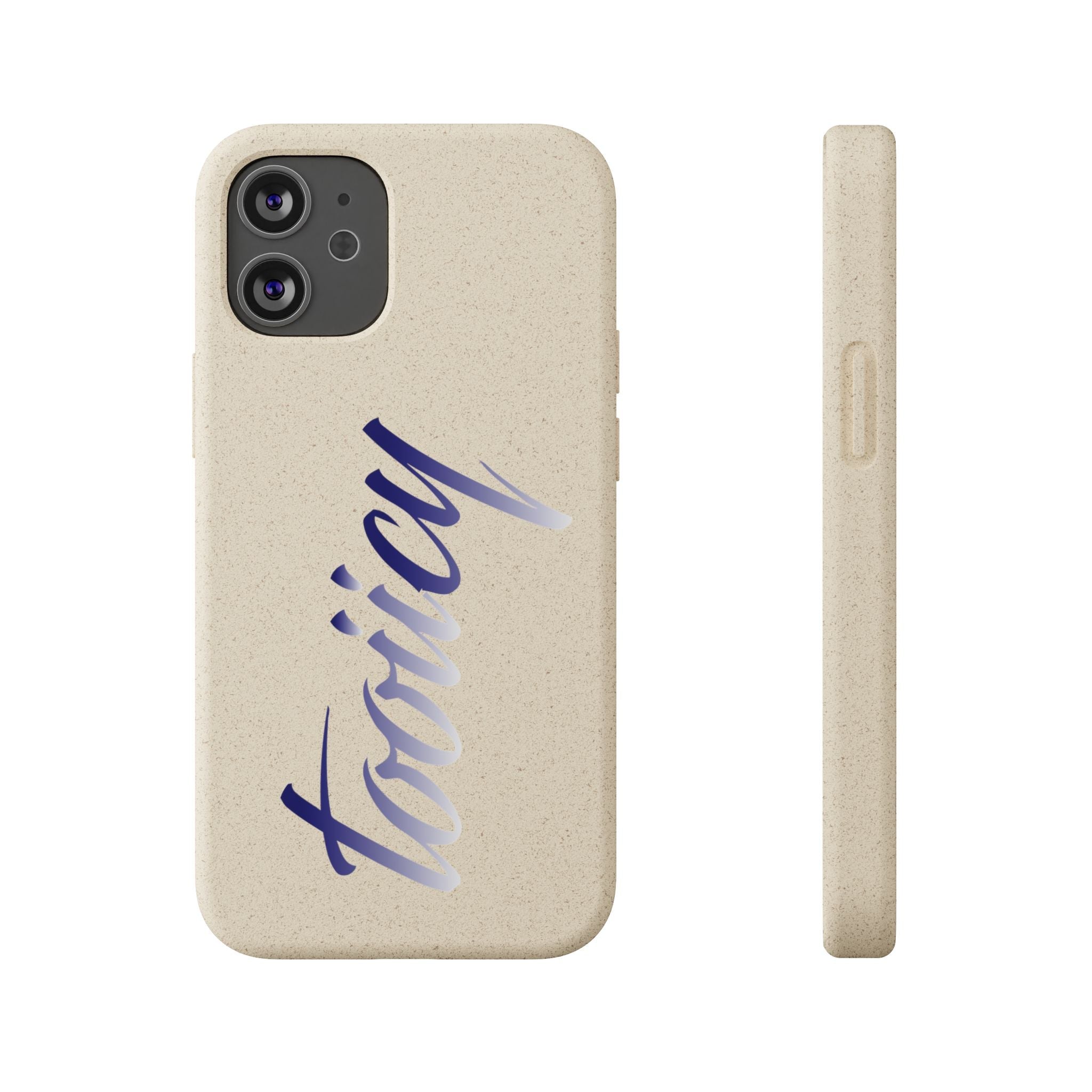 Eco-Friendly Biodegradable Phone Case - 'Tooiicy' Design Printify