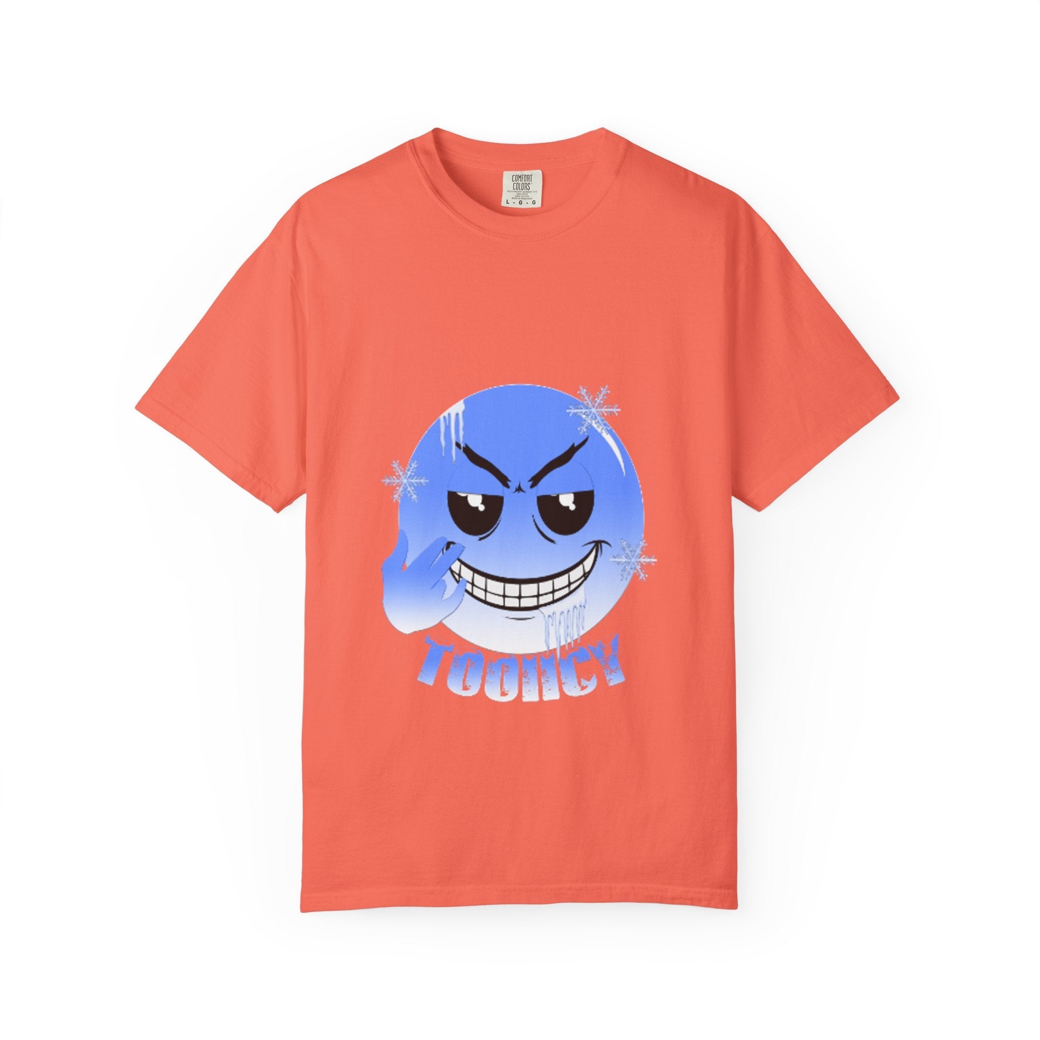 Tooiicy Blue Face T-shirt Printify