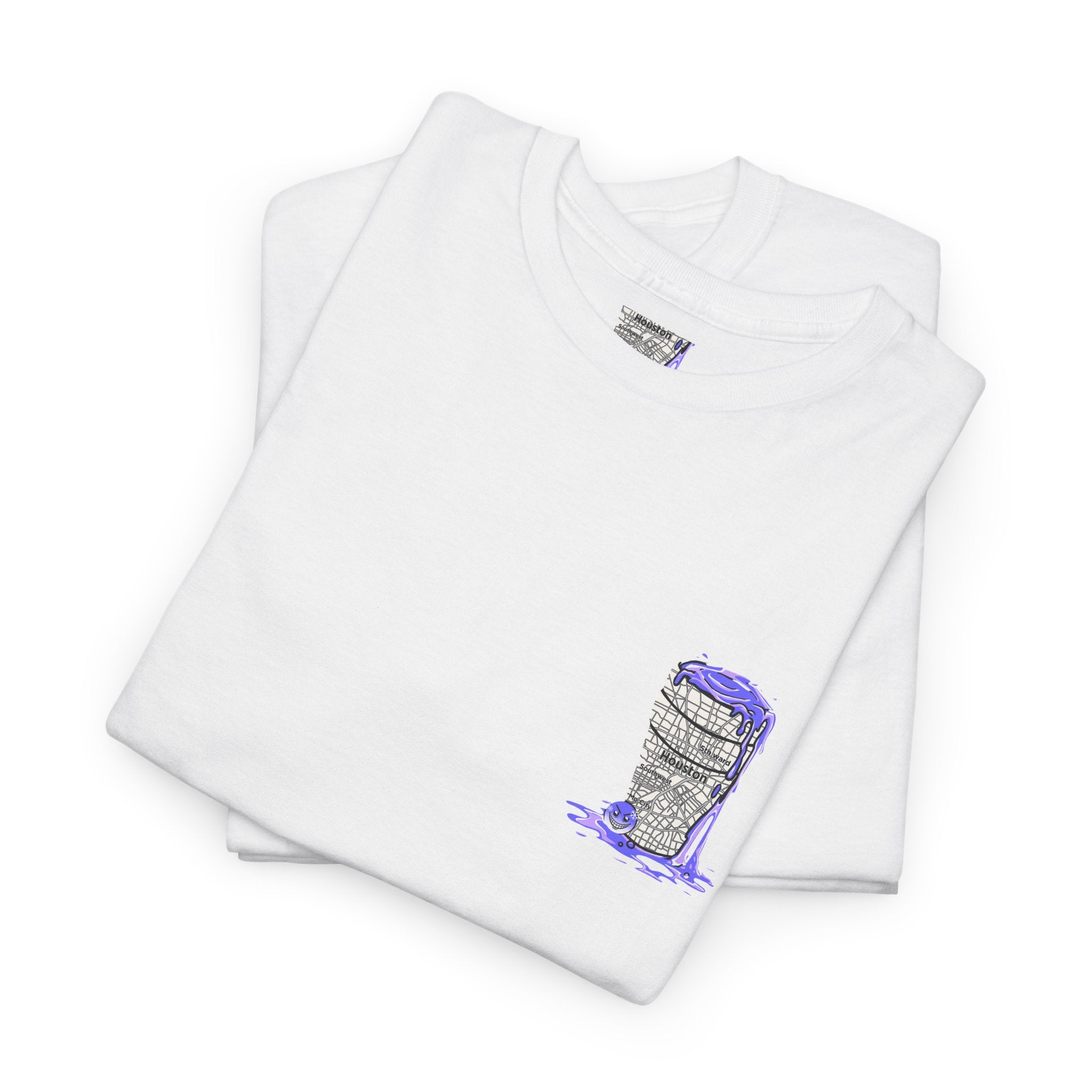 Houston Map Tooiicy Texas Tea-Shirt Printify