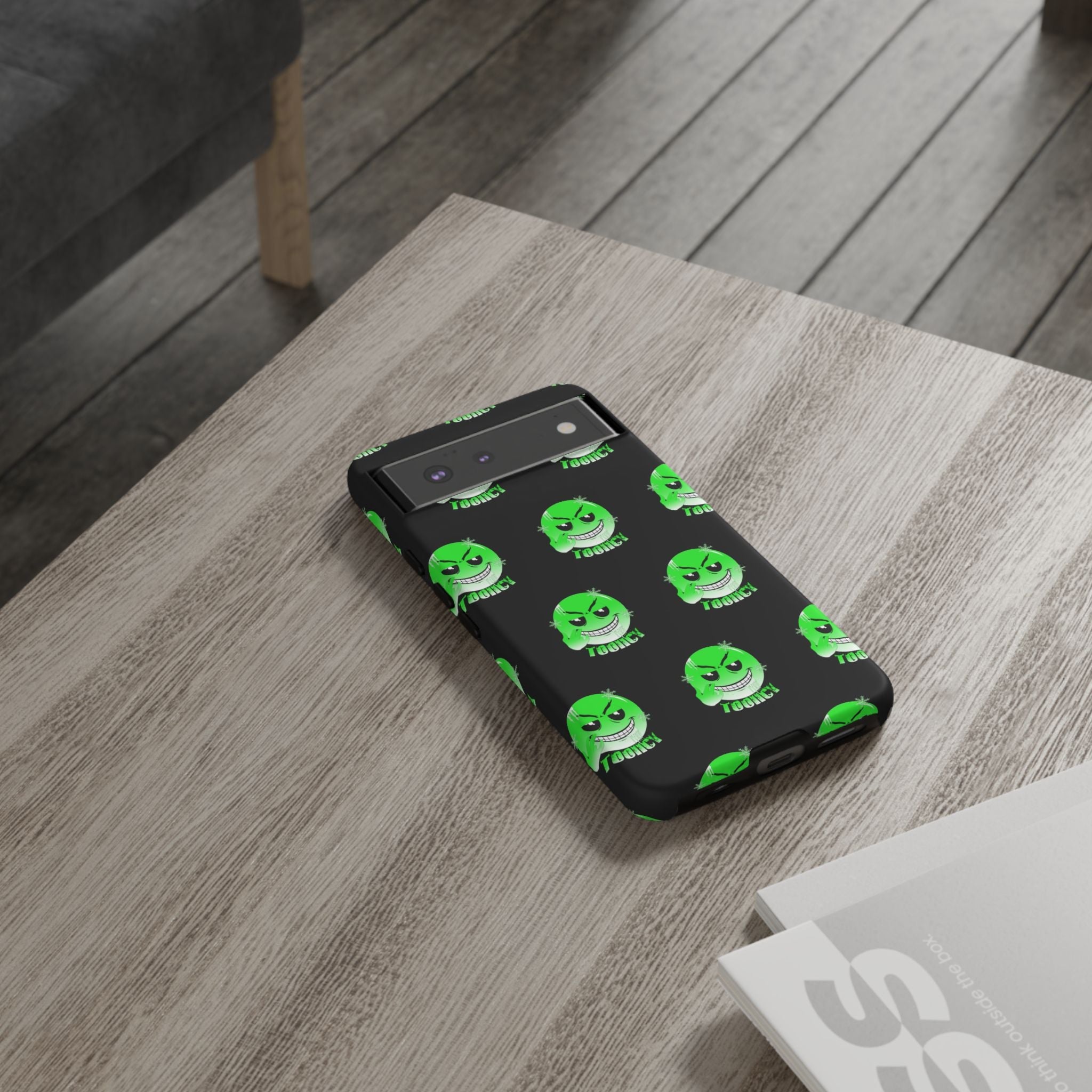 Phone Case - Green Face Tooiicy Design Printify