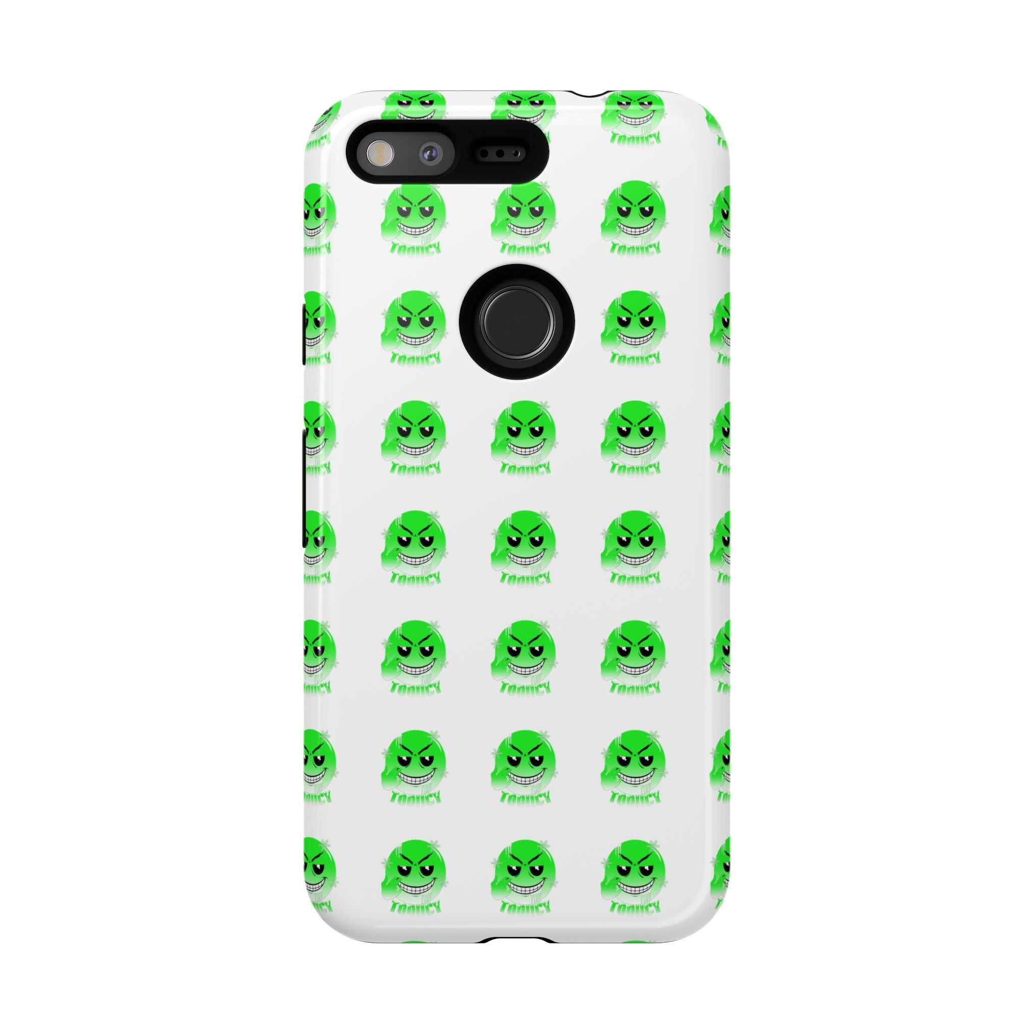 Tooiicy Green Face Phone Case Printify