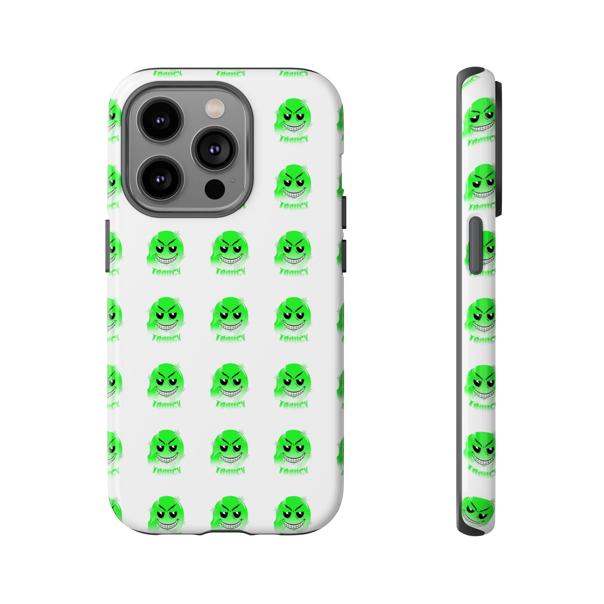 Tooiicy Green Face Phone Case Printify