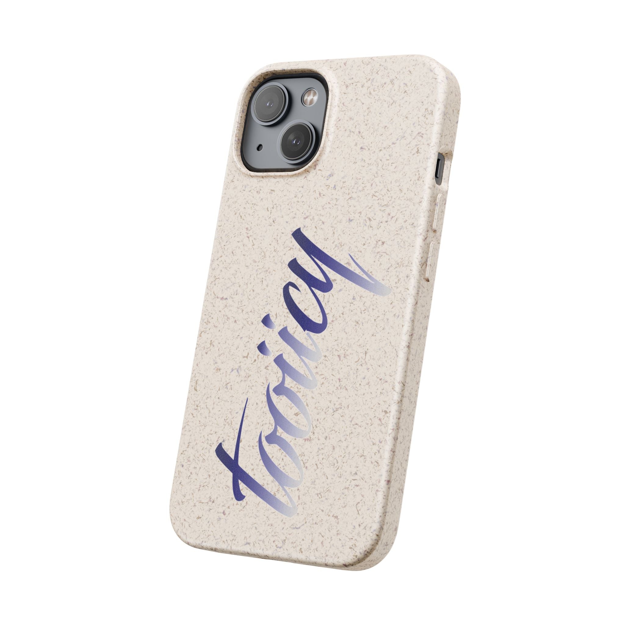 Eco-Friendly Biodegradable Phone Case - 'Tooiicy' Design Printify
