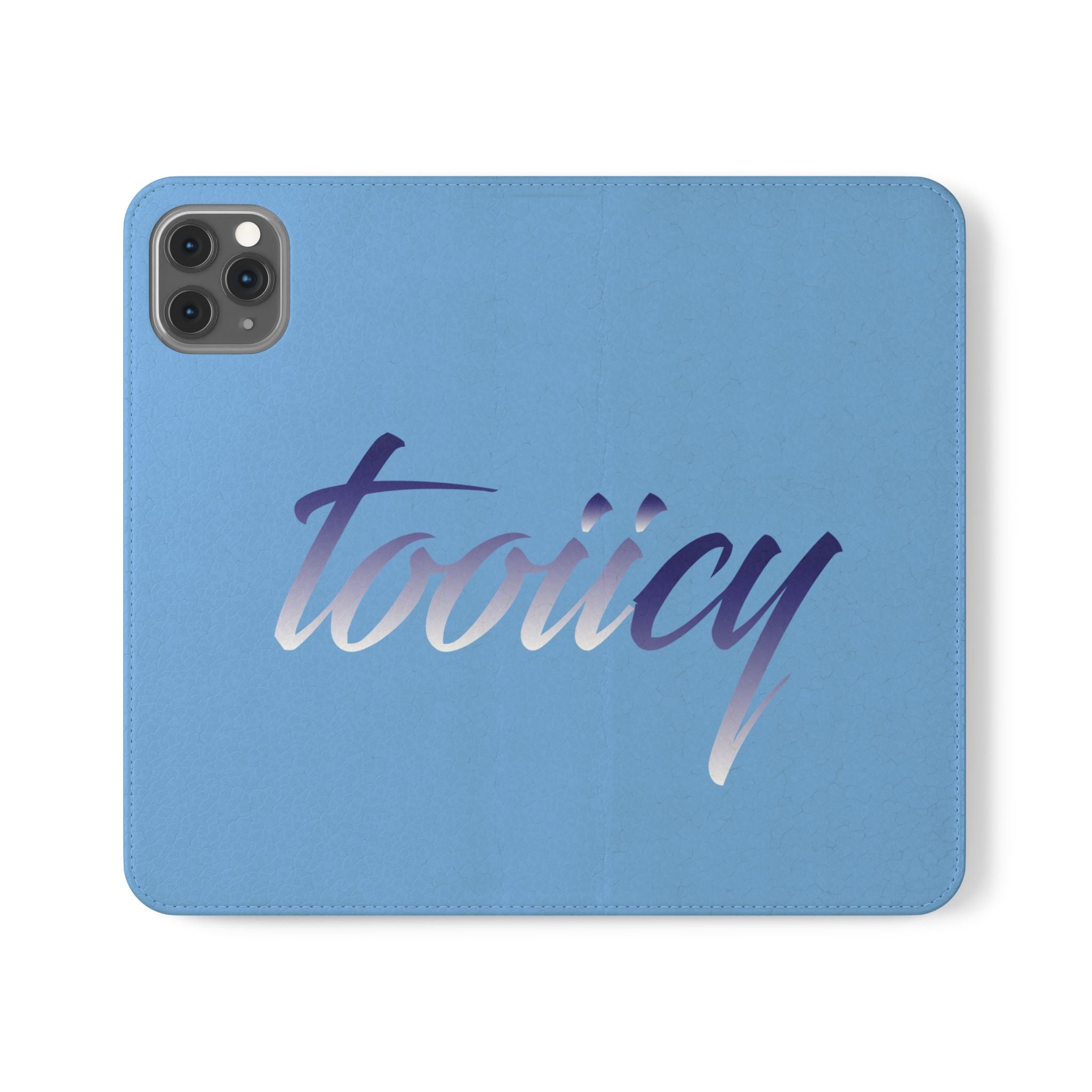Stylish Flip Case with 'Tooiicy Design for Smartphones Printify