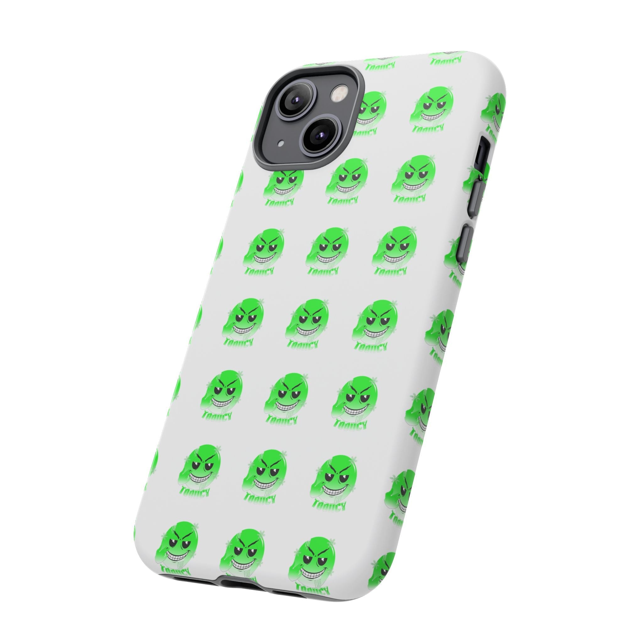 Tooiicy Green Face Phone Case Printify