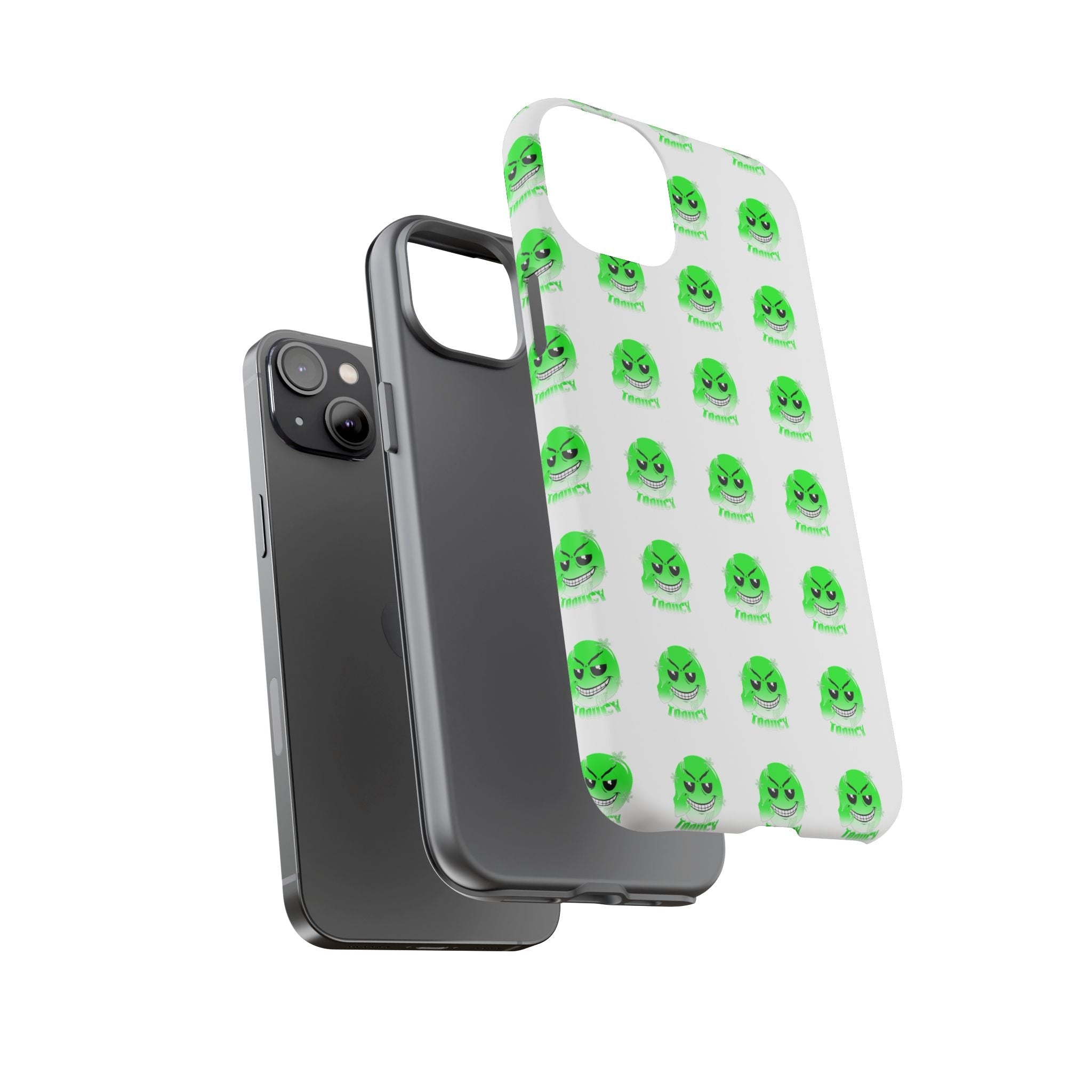Tooiicy Green Face Phone Case Printify