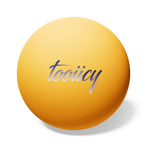 Stylish Ping Pong Balls - Set of 6 with Modern Design