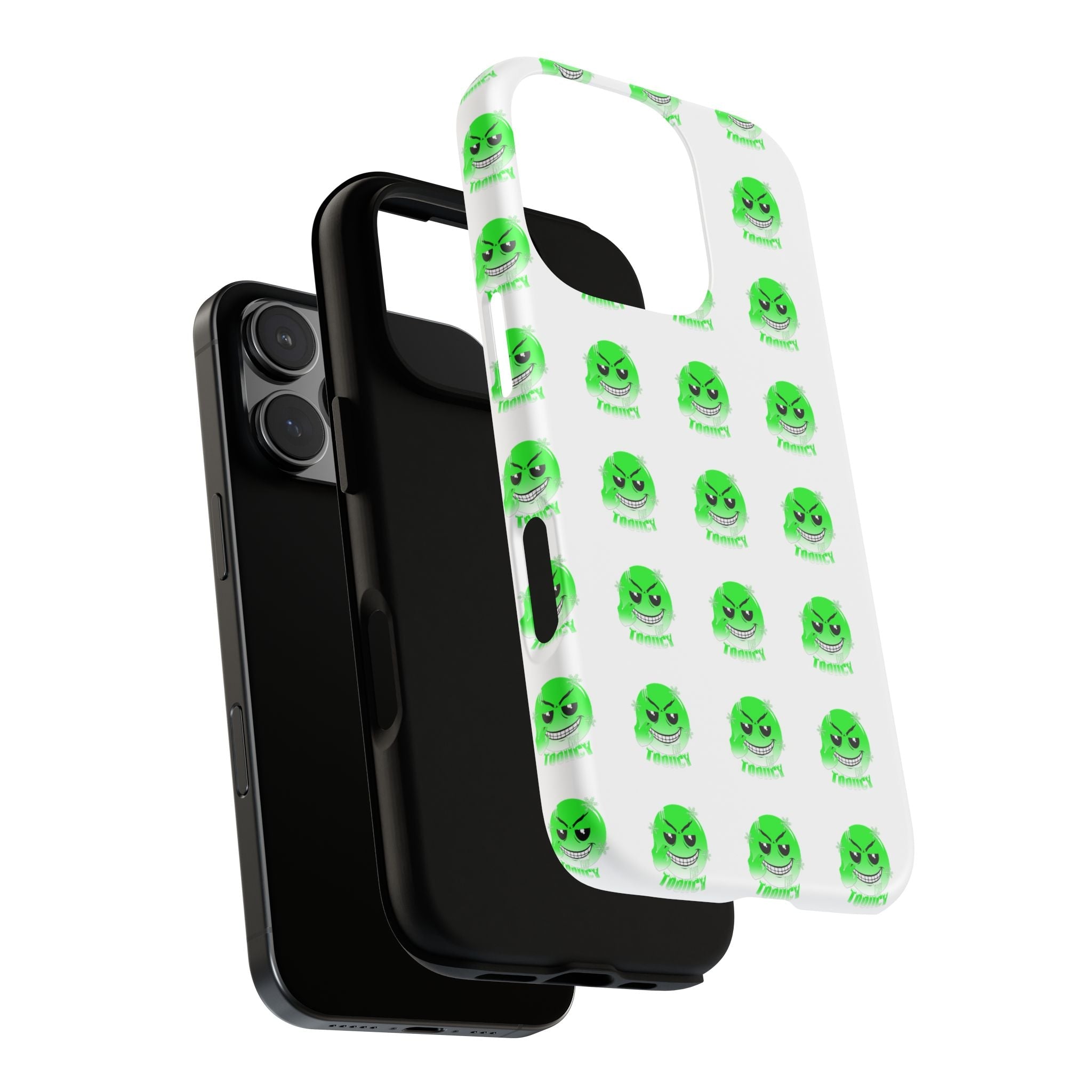 Tooiicy Green Face Phone Case Printify