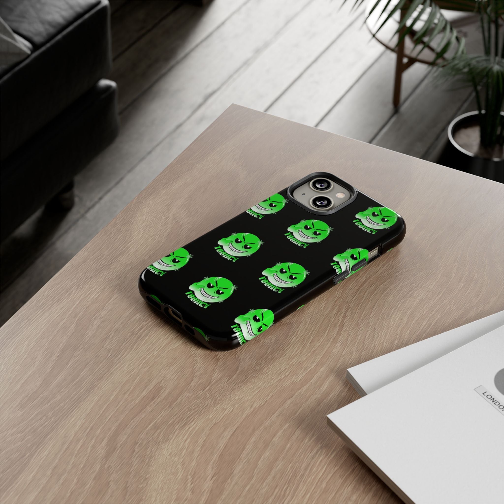 Phone Case - Green Face Tooiicy Design Printify
