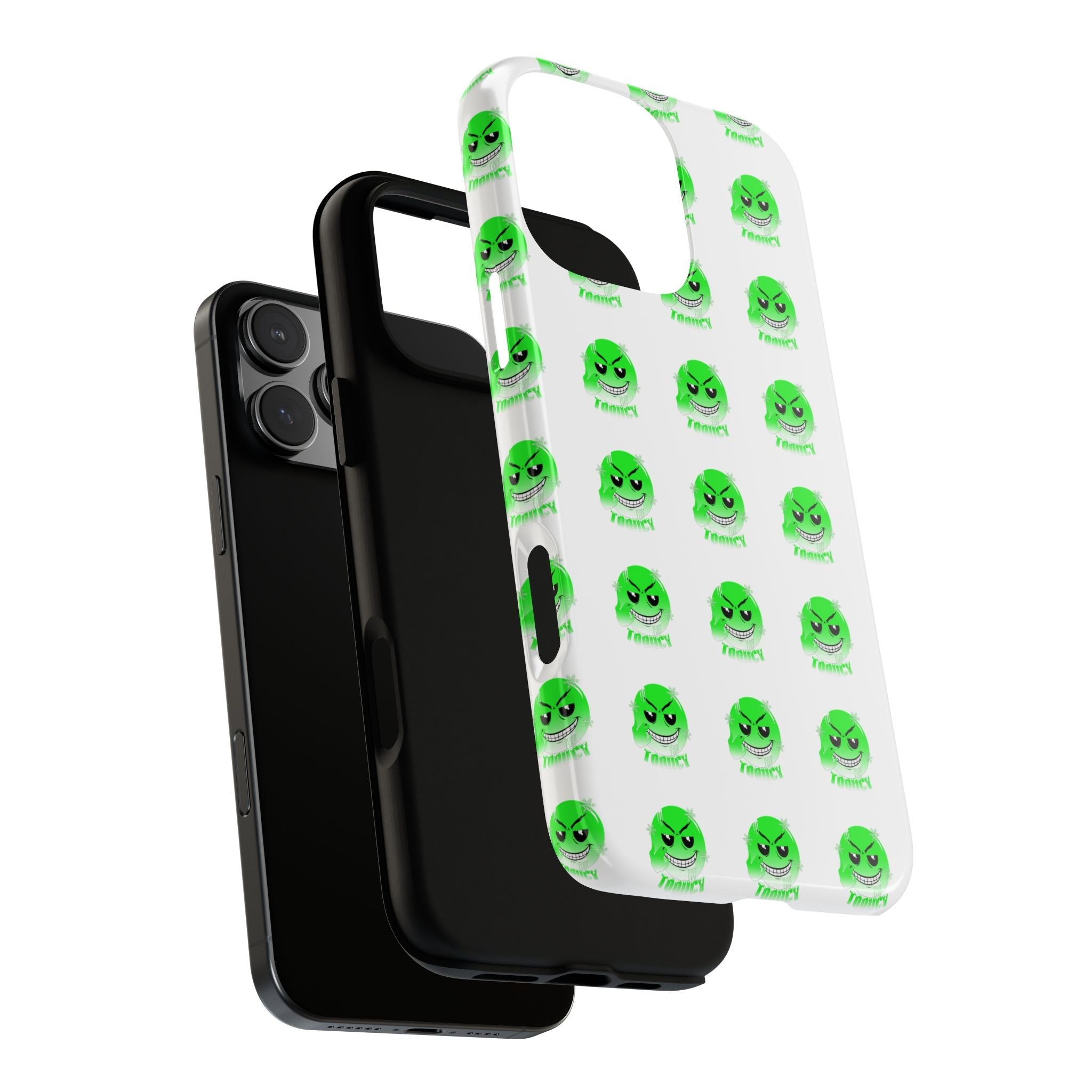 Tooiicy Green Face Phone Case Printify