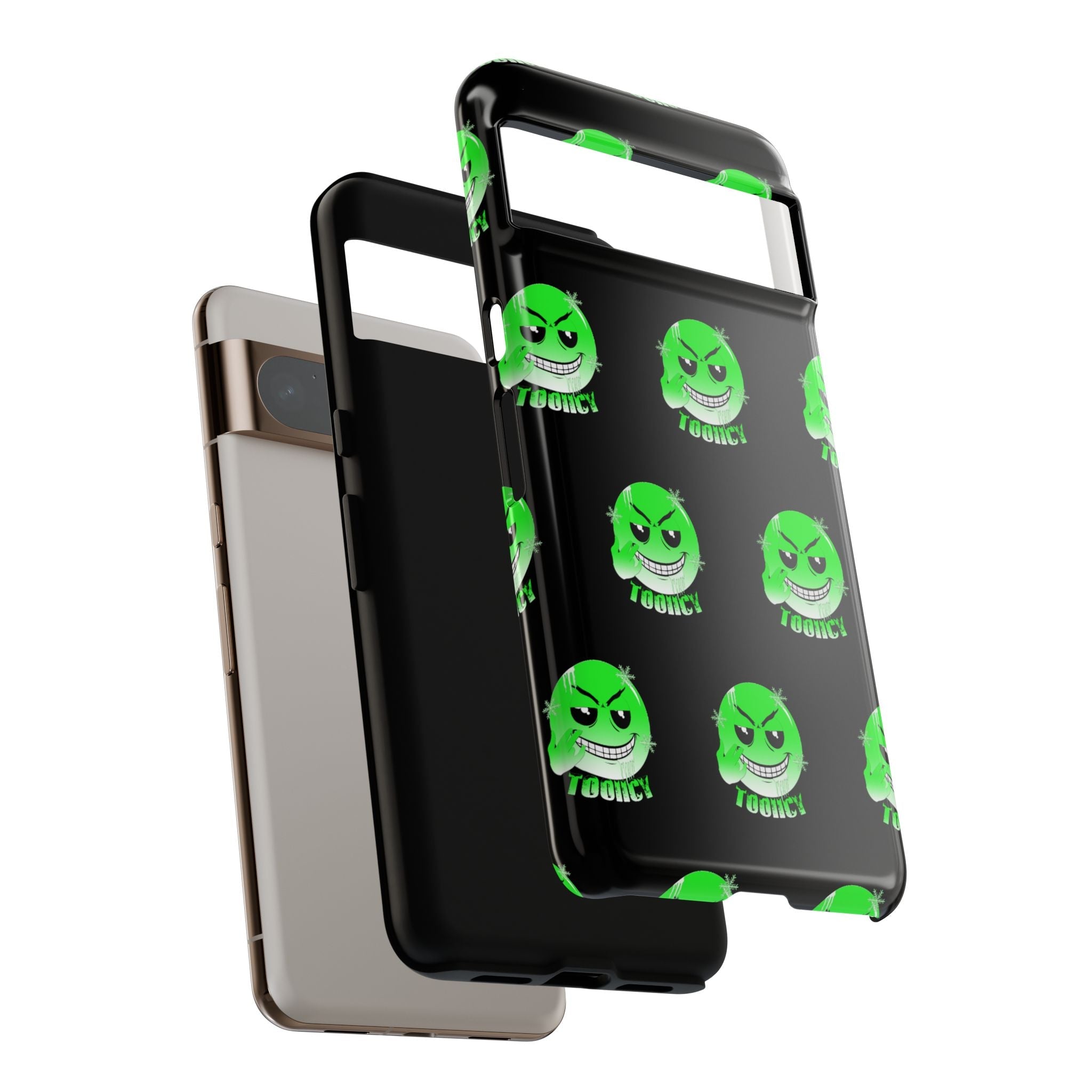 Phone Case - Green Face Tooiicy Design Printify