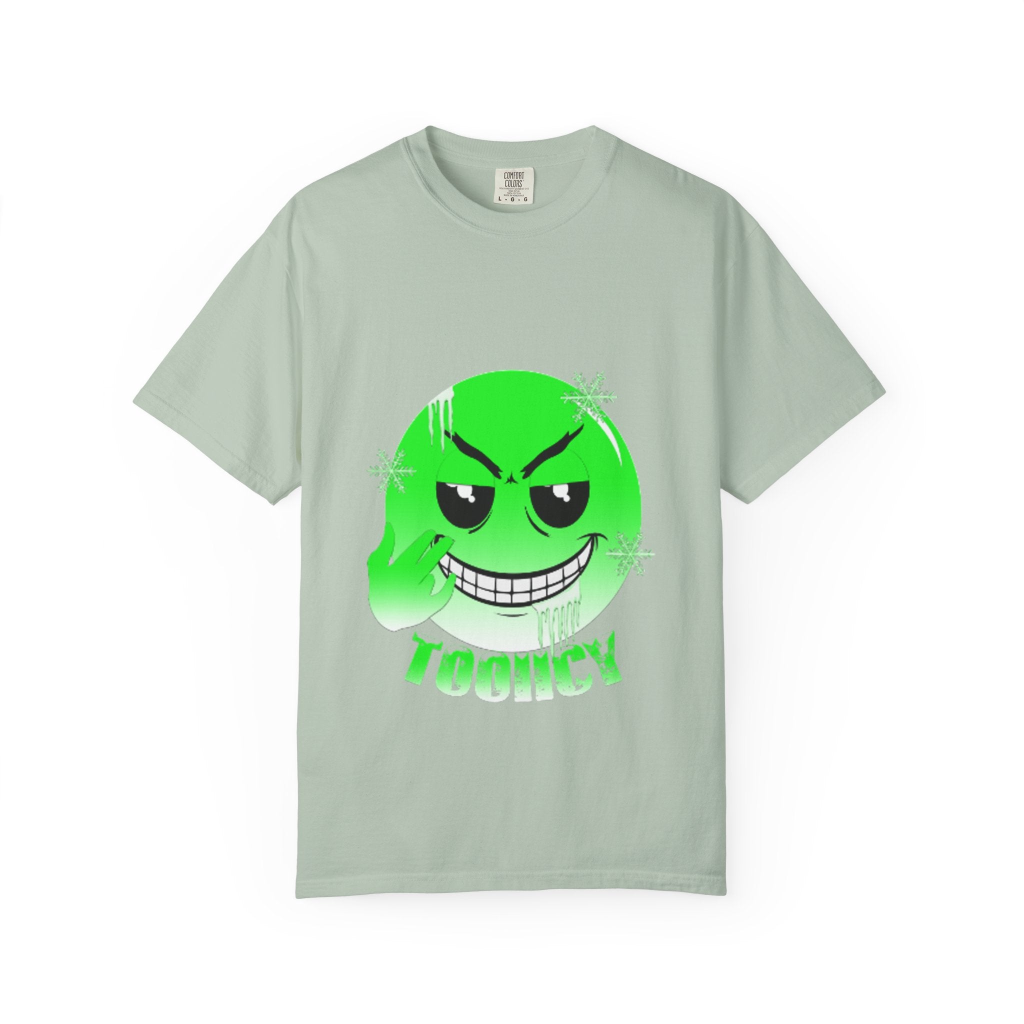 Tooiicy Green Face T-shirt Printify
