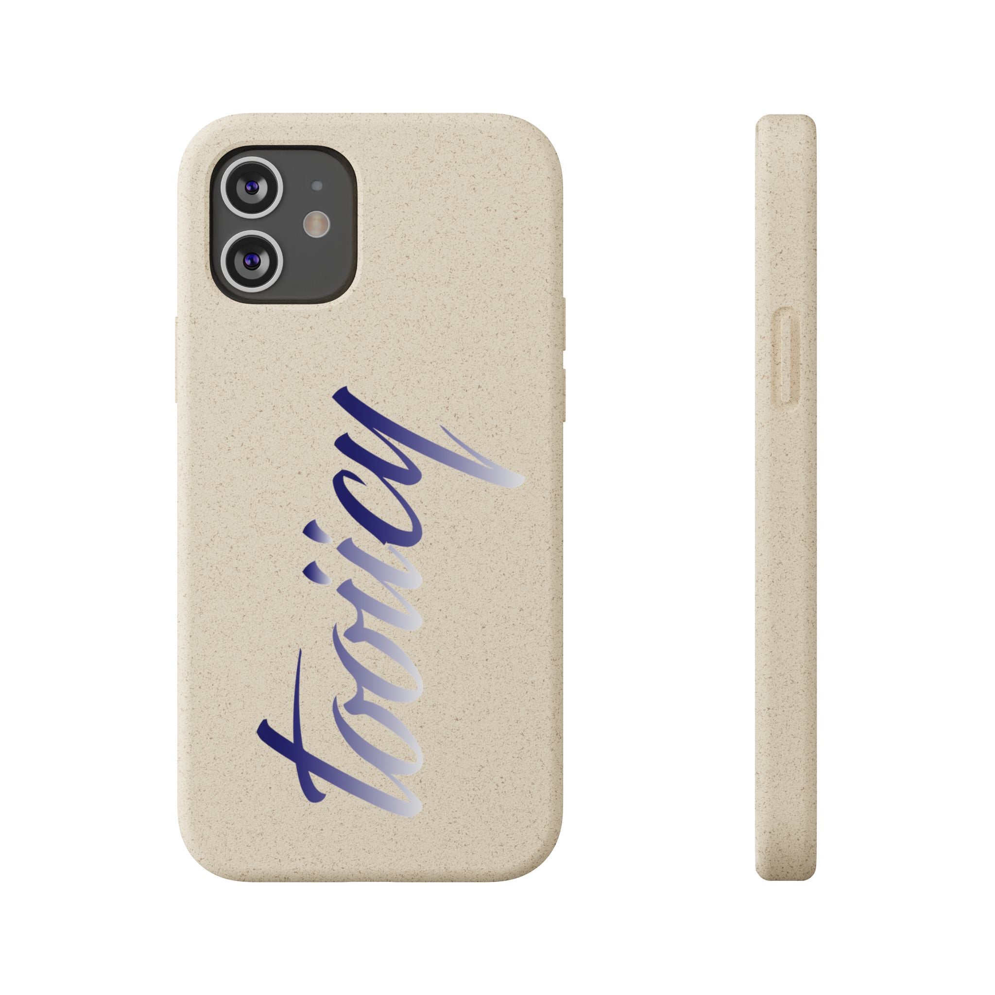 Eco-Friendly Biodegradable Phone Case - 'Tooiicy' Design Printify