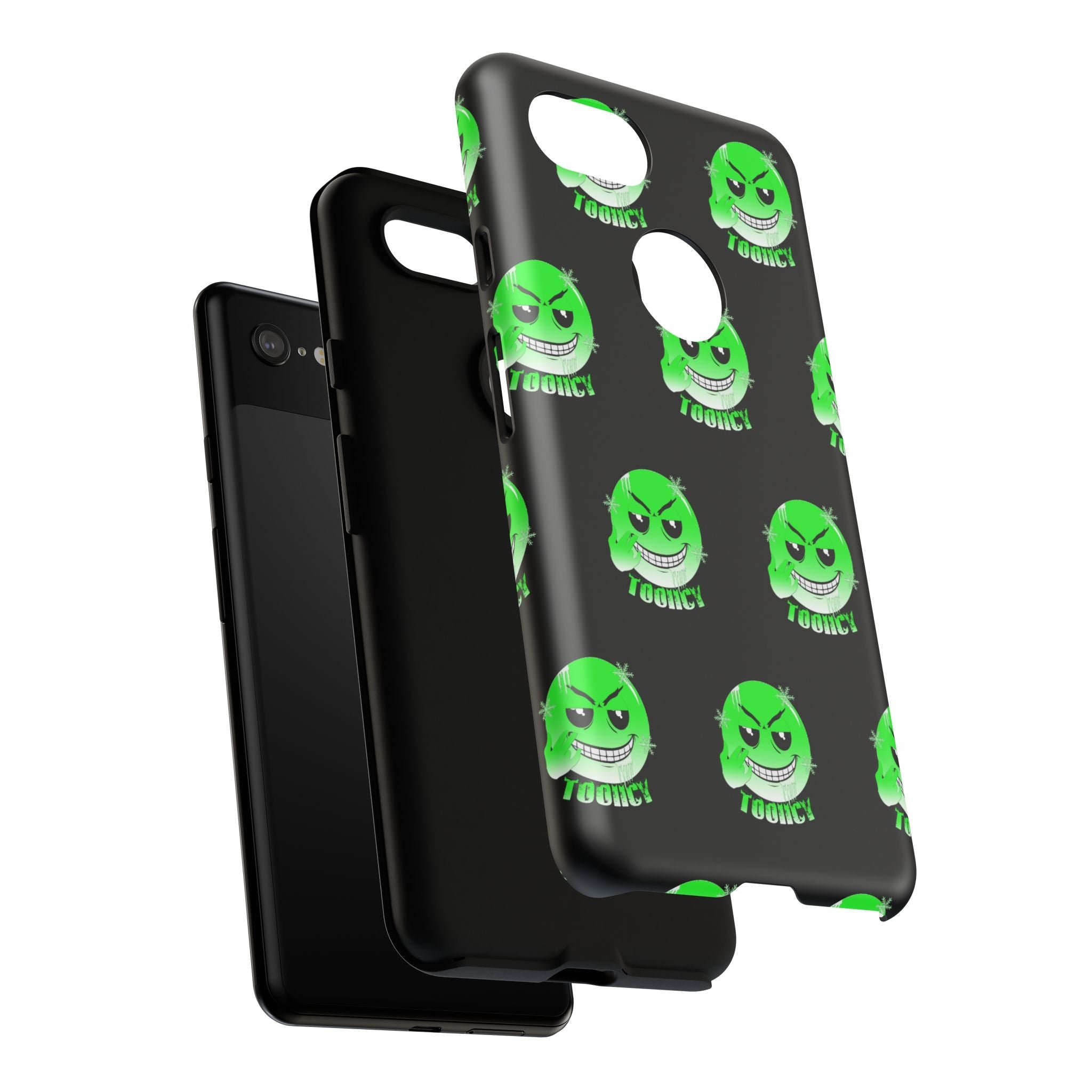 Phone Case - Green Face Tooiicy Design Printify