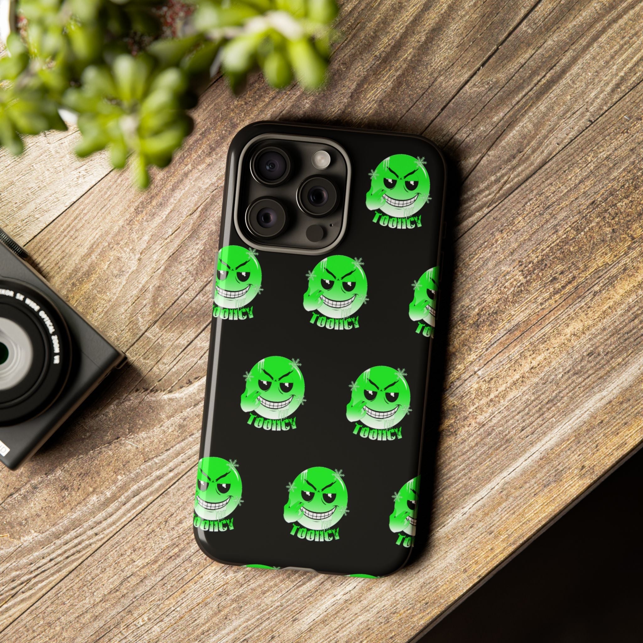 Phone Case - Green Face Tooiicy Design Printify