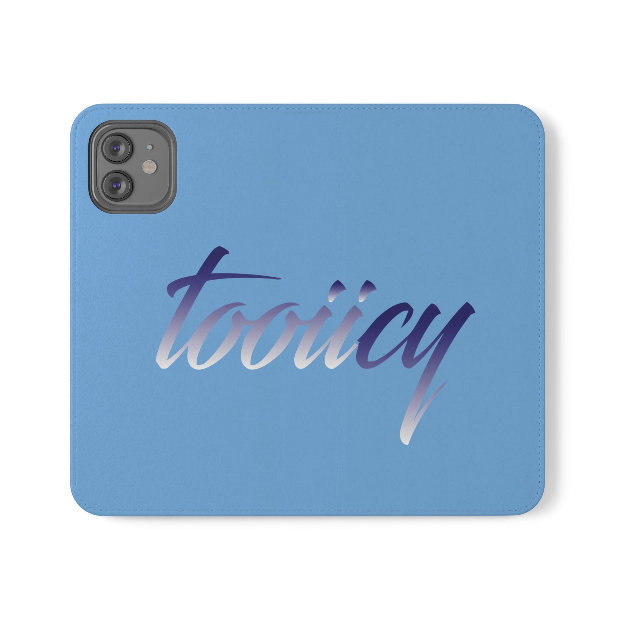 Stylish Flip Case with 'Tooiicy Design for Smartphones Printify