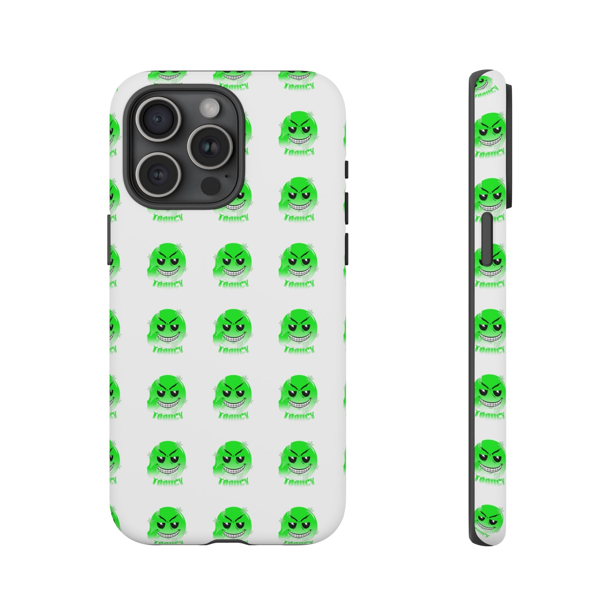 Tooiicy Green Face Phone Case Printify