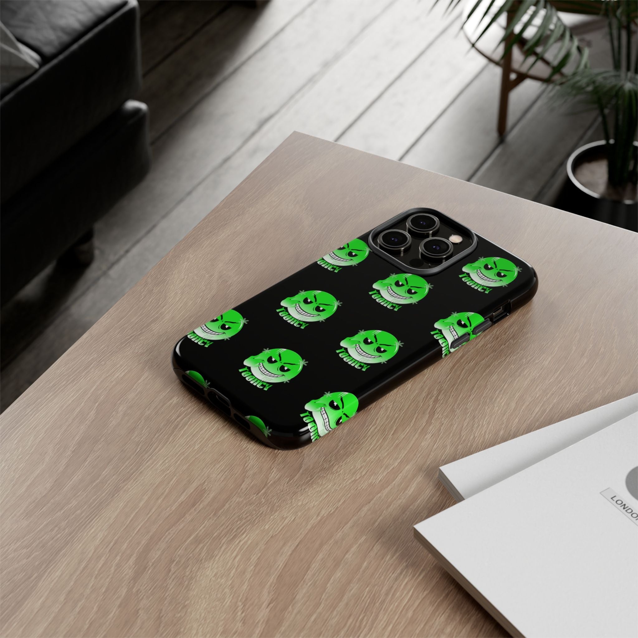 Phone Case - Green Face Tooiicy Design Printify