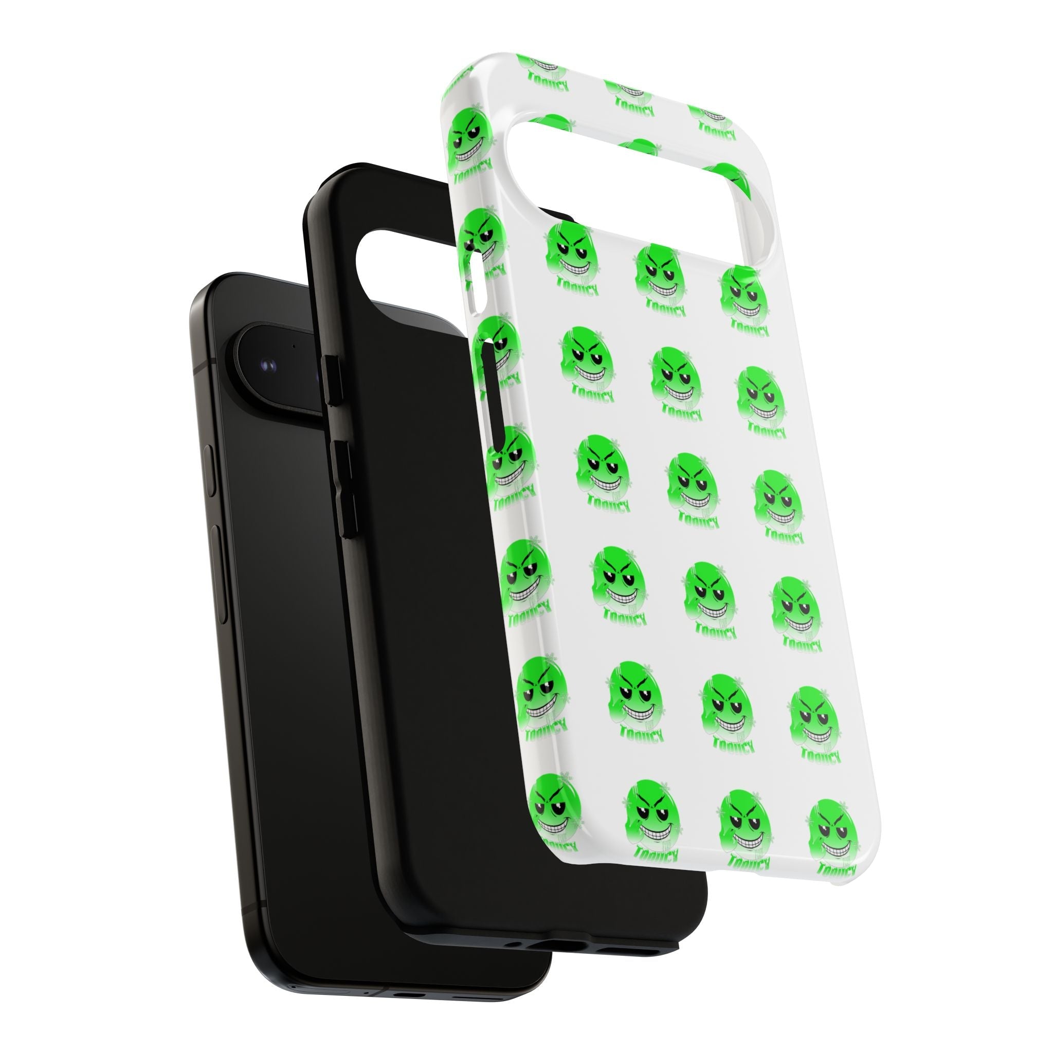 Tooiicy Green Face Phone Case Printify