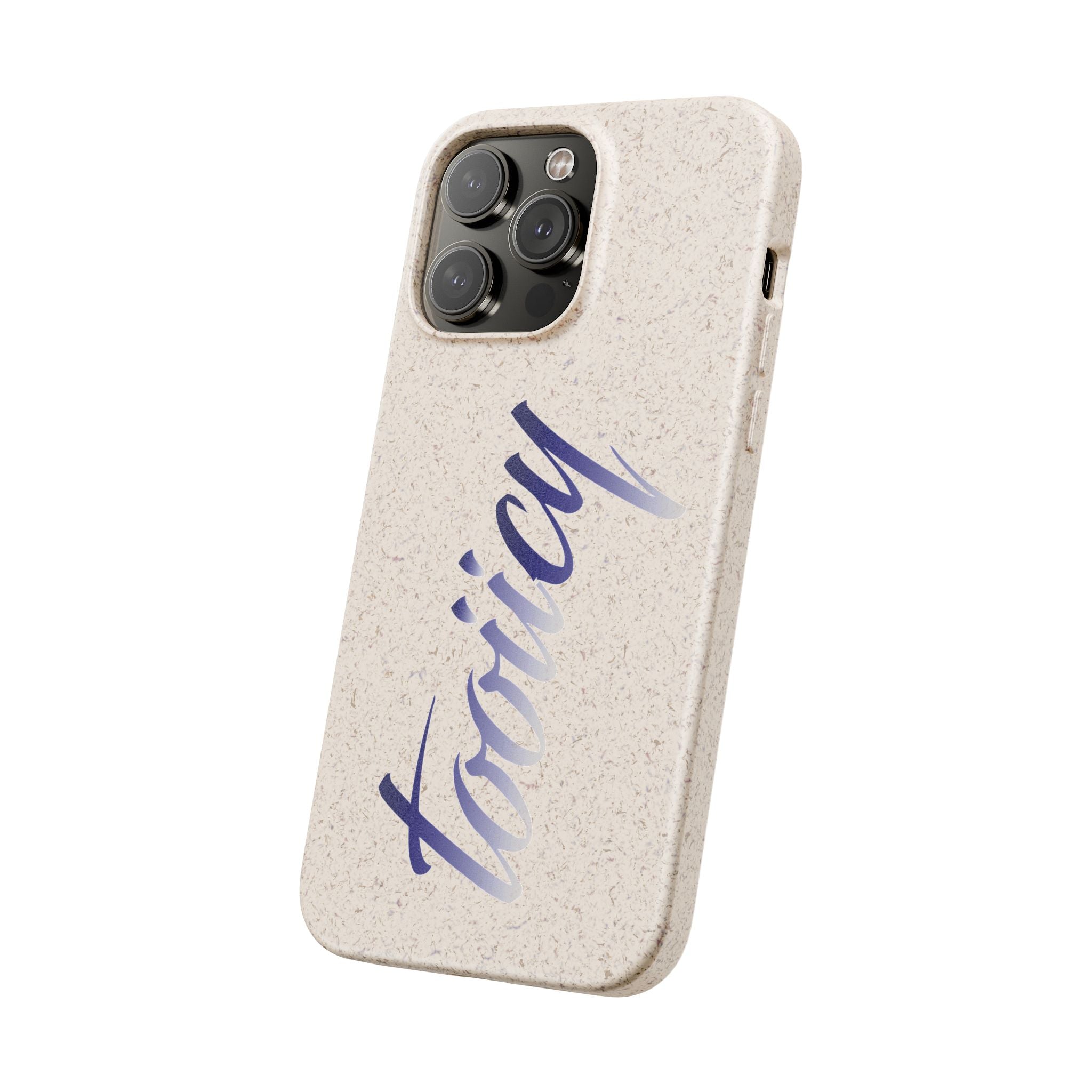 Eco-Friendly Biodegradable Phone Case - 'Tooiicy' Design Printify